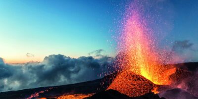 Eruption Piton de la Fournaise Luc Perrot